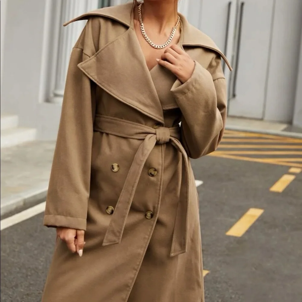 Double button overcoat - Picture 3 of 7